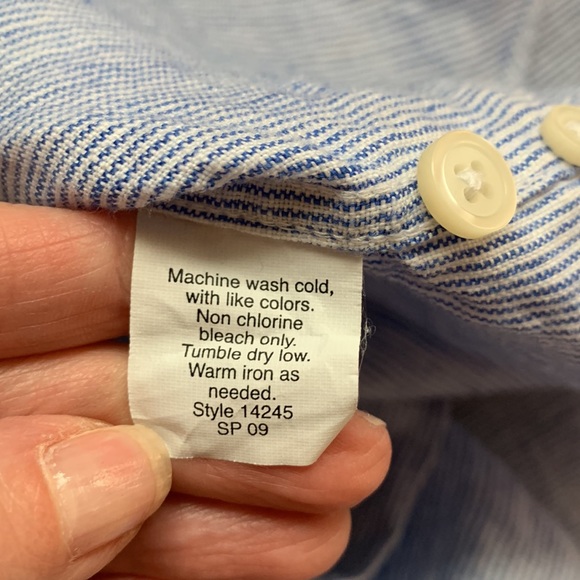 J Crew Linen Button Down Shirt -$100 Off. - Picture 7 of 9